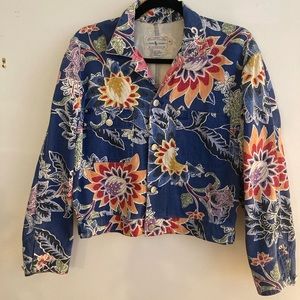 Ralph Lauren Polo Vintage Paisley denim jacket.